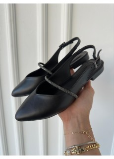 Seja Siyah Cilt Babet Ayakkabı